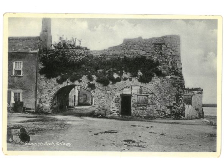 The Spanish Arch, Galway — an early postcard from the collection.